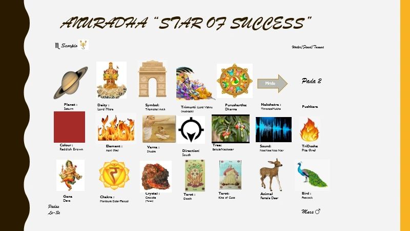 Anuradha Nakshatra Star Of Success 